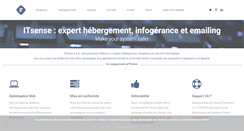 Desktop Screenshot of itsense.fr