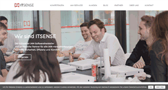 Desktop Screenshot of itsense.ch